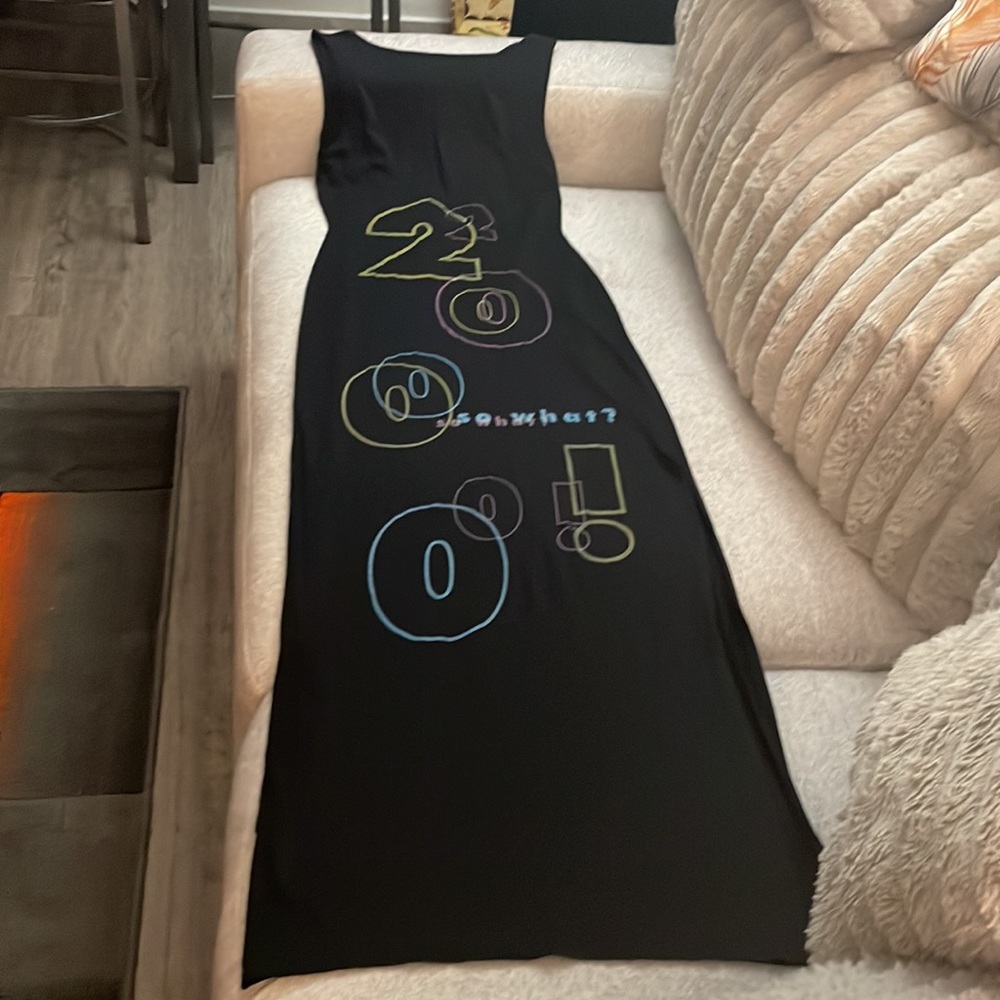 ✅NWO , Moshino  MOST STUNNING Silky Soft long beautiful Dress Sz
Large💕